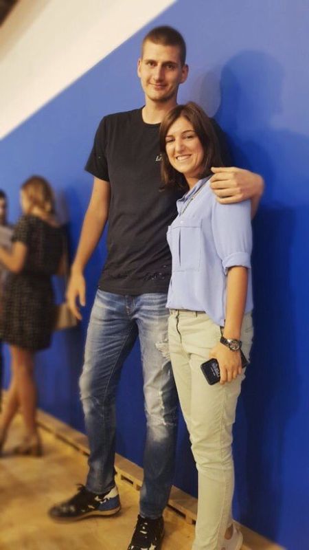 Nikola Jokic's weight loss showed abs, which he did not have before.